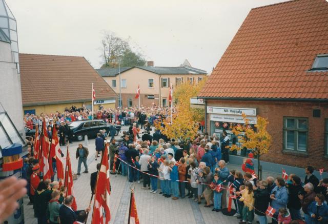 Dronningebesøg 22-09-1993 (B92241)