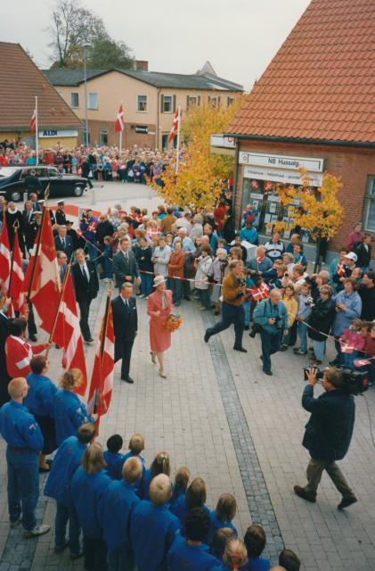 Dronningebesøg 22-09-1993 (B92248)