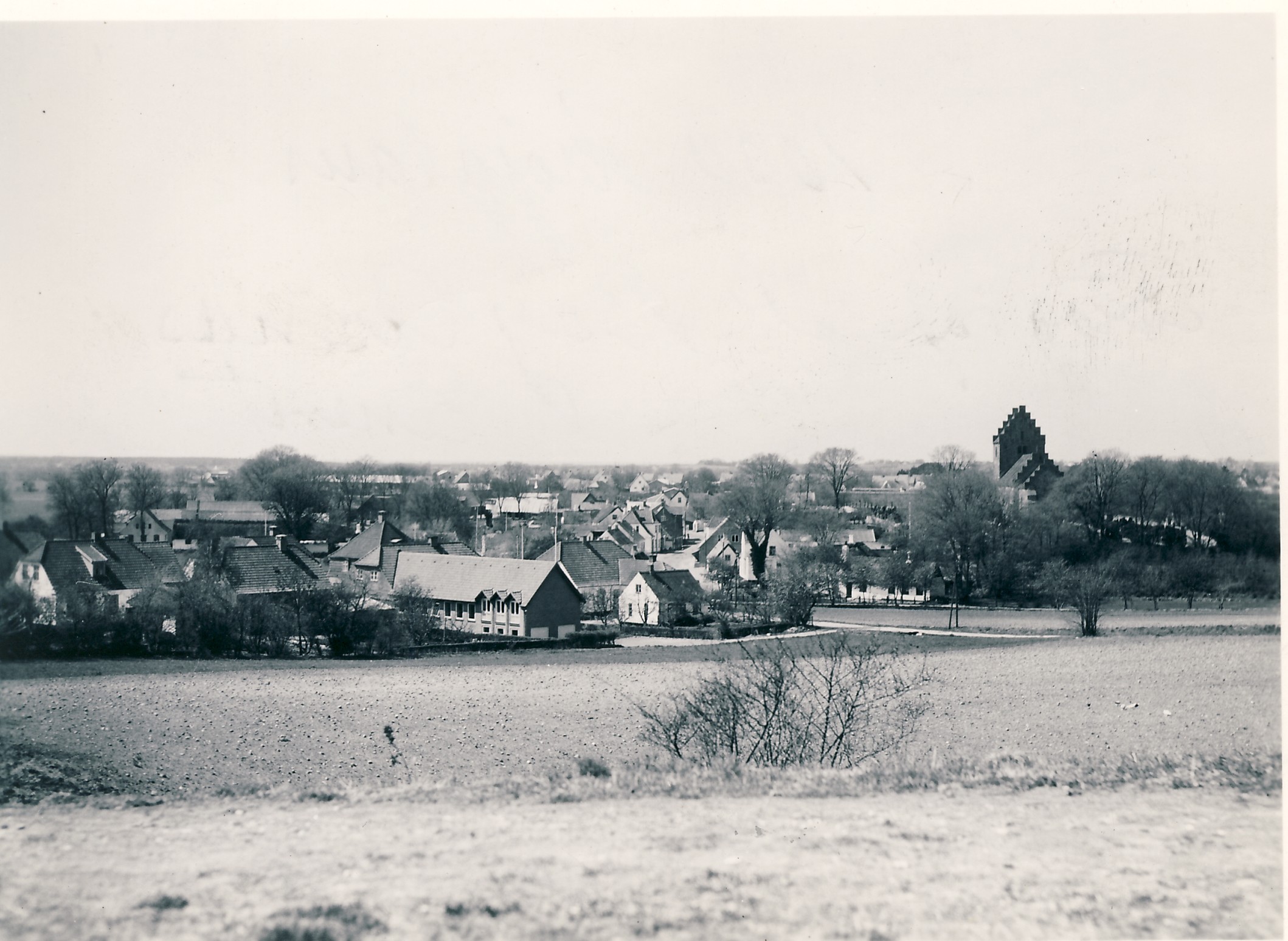 Udsigt til Højby - 1955 (B4649)