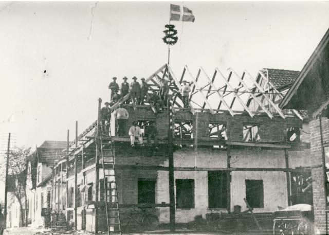 Rejsegilde på Højby Afholds Hotel - 1919 (B4706)