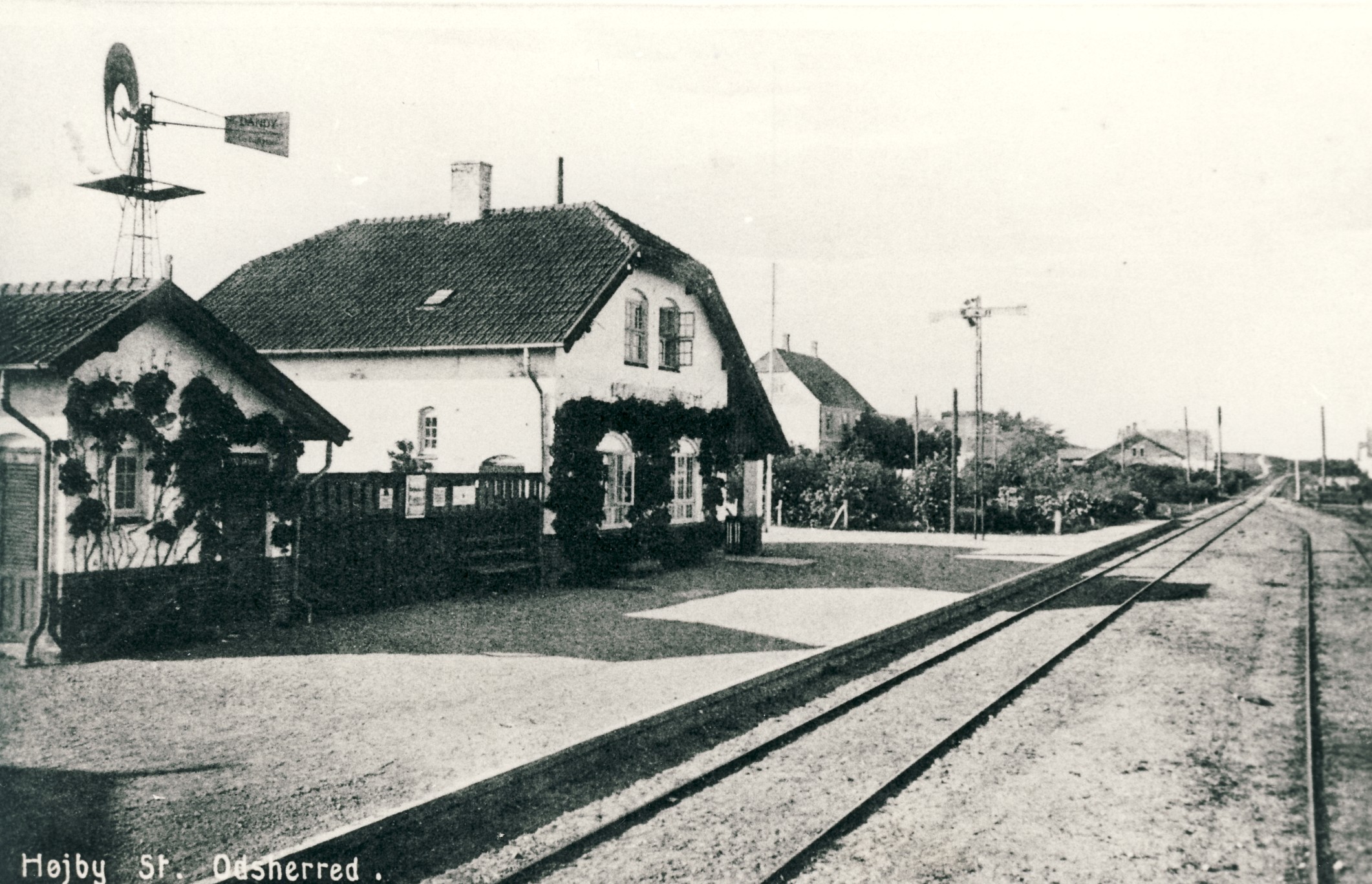 Højby Station - ca. 1922 (B4816)