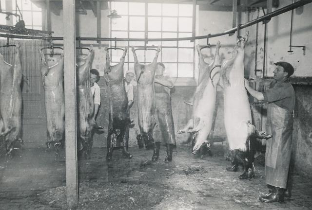 Odsherreds Andels-Svineslagteri ca. 1957 (B92334)