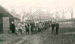 Minkfarm på Højbygård - ca. 1944 (B4880)