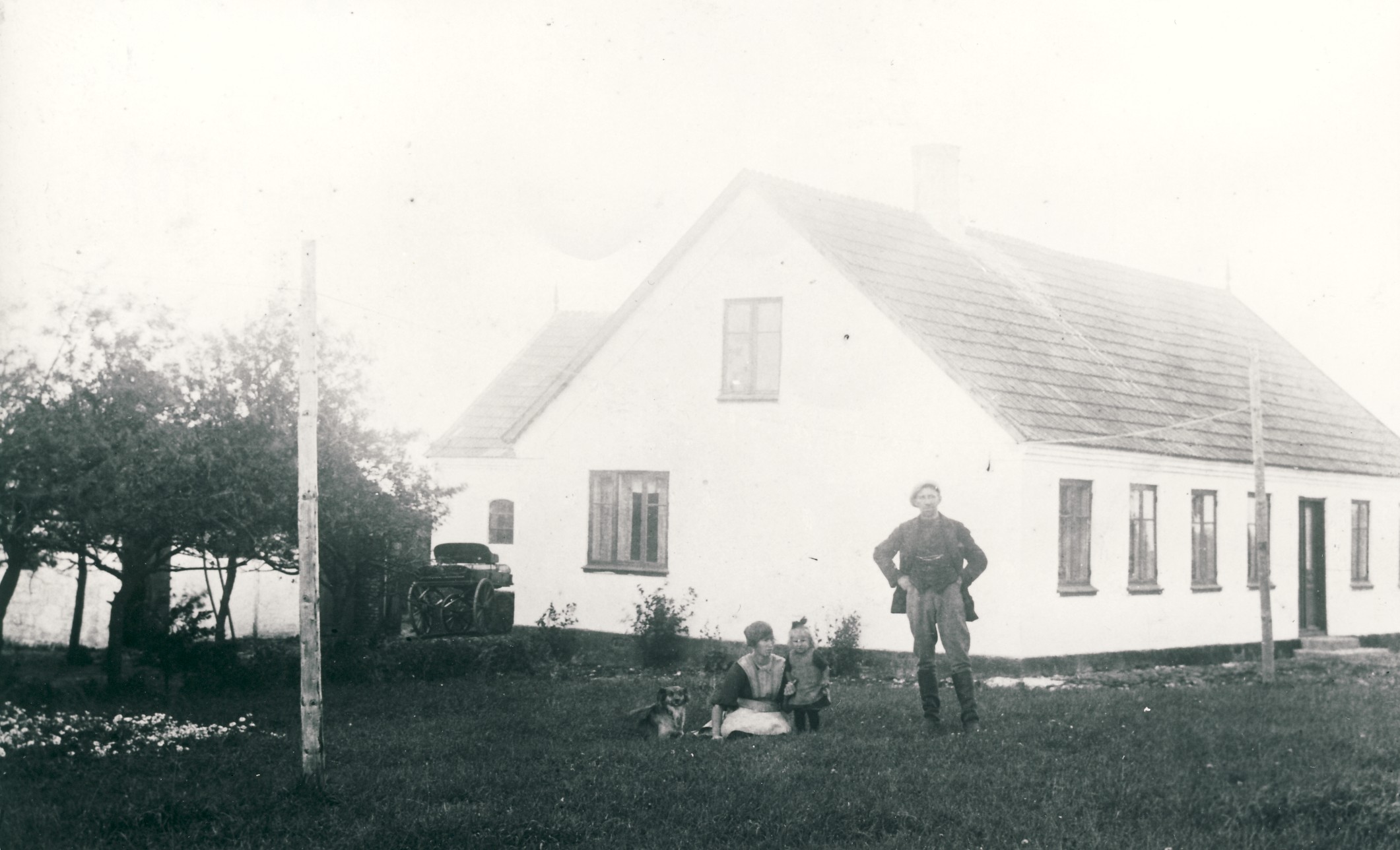 Skovly, Hønsinge - ca. 1925 (B4881)