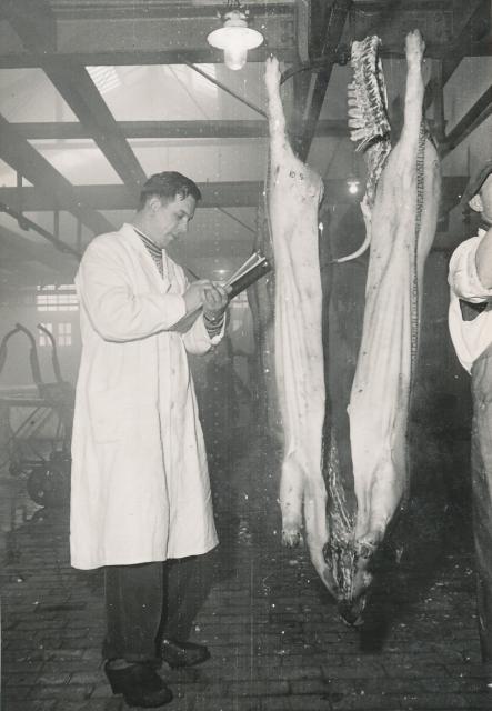 Odsherreds Andels-Svineslagteri ca. 1957 (B92346)