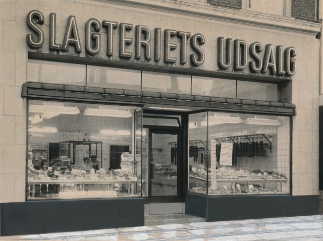 Slagteriudsalget ca. 1957 (B92387)