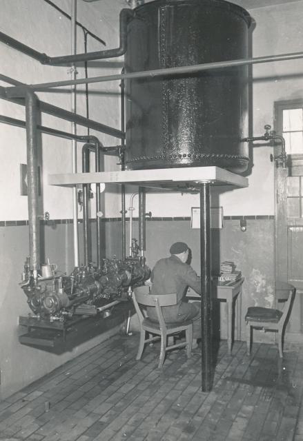 Varmecentral ca. 1957 (B92428)
