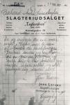 Klage til Slagteriet d. 27-2-1957 (B92439)