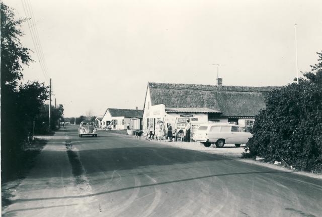 Gerda Jensens Købmandsforretning - 1950'erne (B5322)