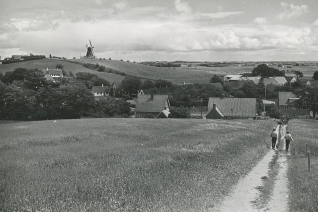 Høve. Udsigt fra Esterhøj - ca. 1965 (B5341)