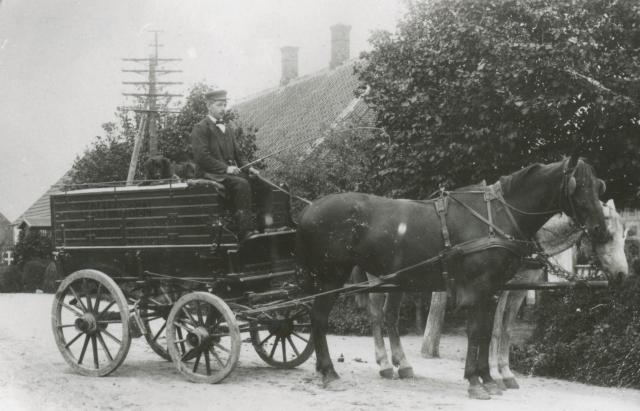 Brødvogn fra Sneglerup Bageri - ca. 1910 (B5342)