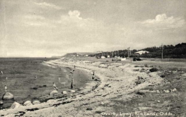 Overby Lyng - Stranden - 1950 (B356)