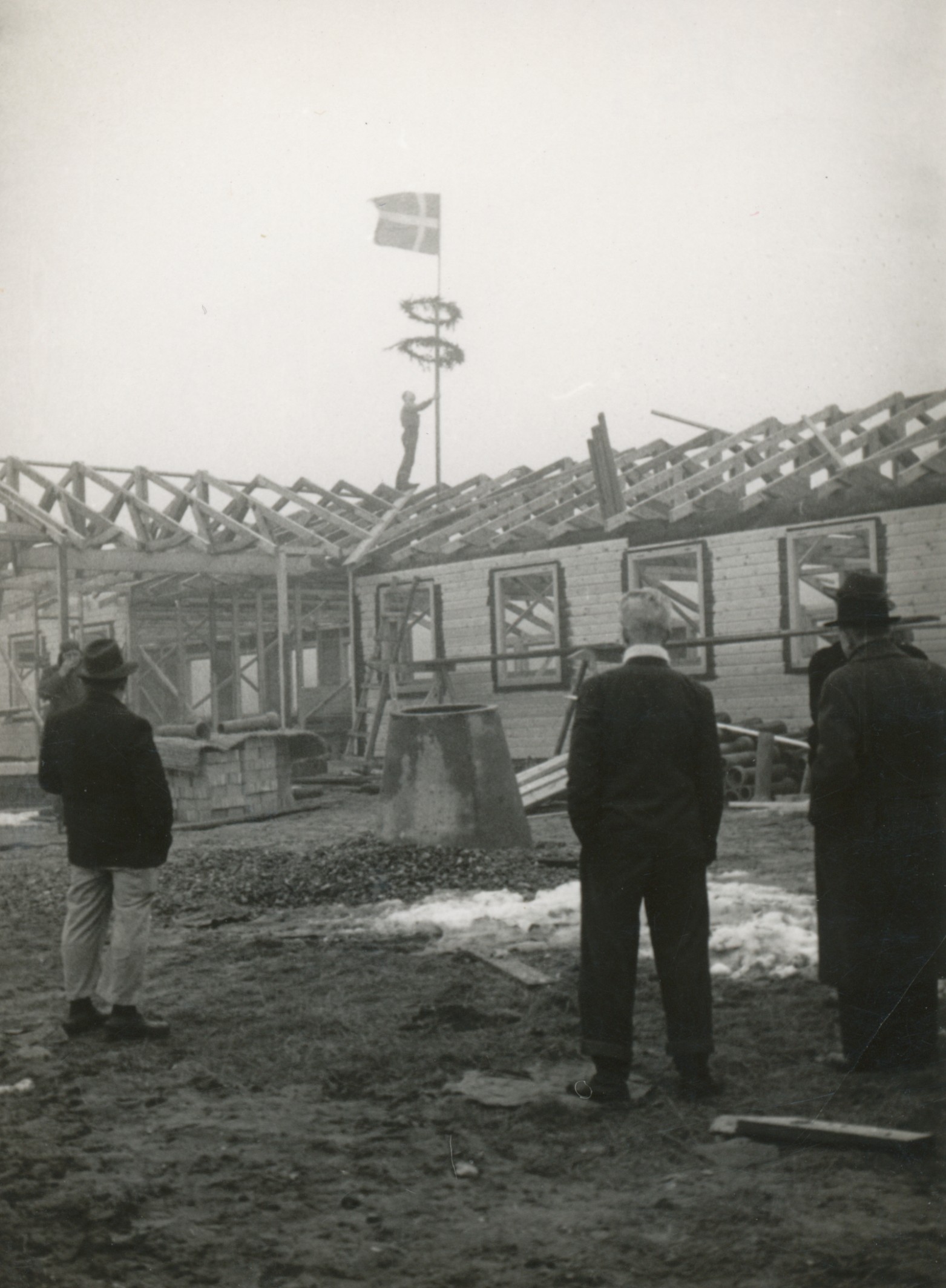 Rejsegilde på feriekolonien Valbygård - 1956/1957 (B5469)