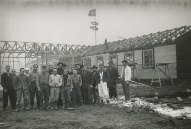 Rejsegilde på feriekolonien Valbygård - 1956/1957 (B5472)