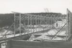 Bygning af feriekolonien Valbygård - 1956/1957 (B5487)