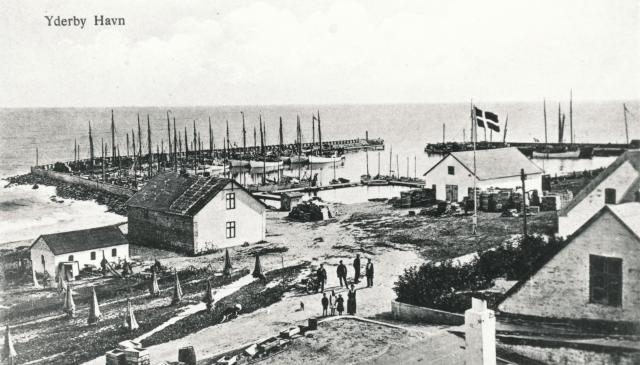 Odden havn - ca. 1925 (B5715)
