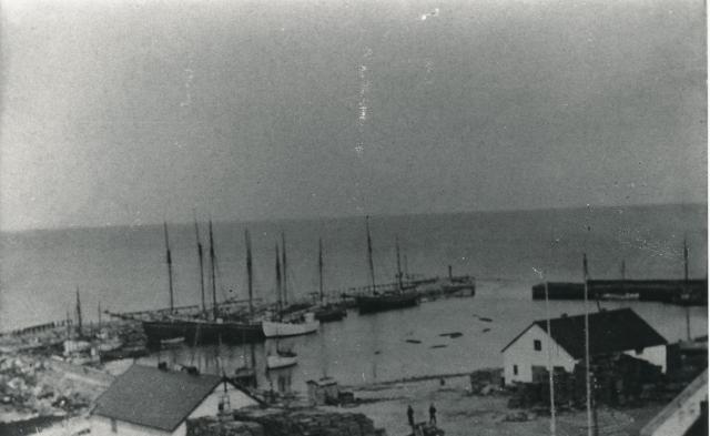 Odden Havn - ca. 1920 (B5716)