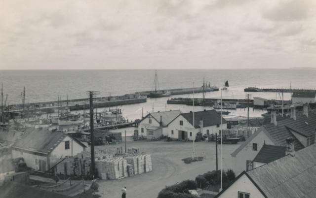 Odden havn - 1940'erne (B5727)