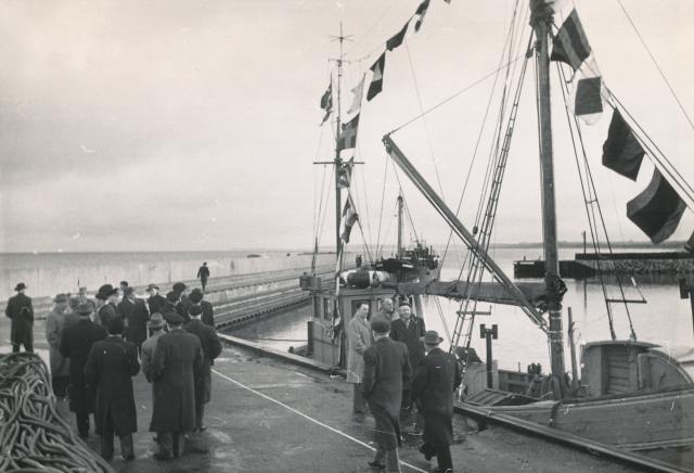 Jubilæum i Odden Havn - 1959 (B5776)