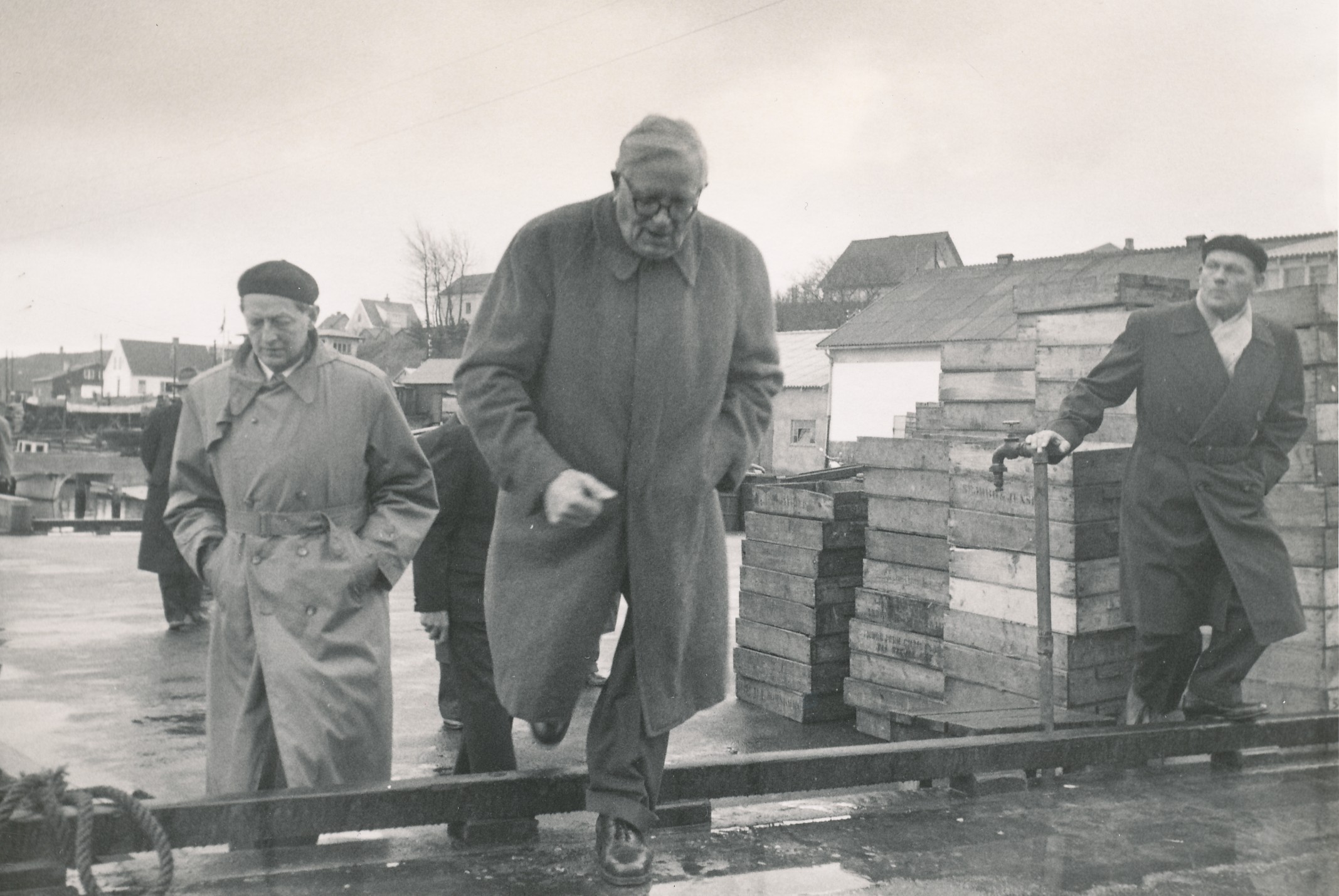 Jubilæum i Odden Havn - 1959 (B5779)