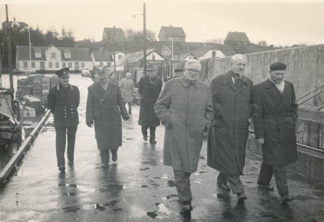 Jubilæum i Odden Havn - 1959 (B5782)