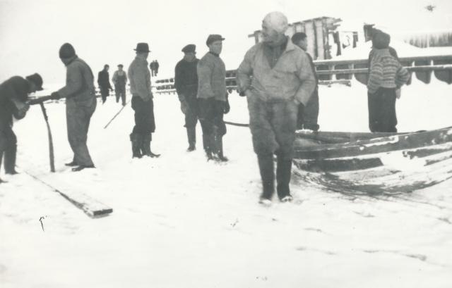 Odden Havn - ca. 1940 (B5800)