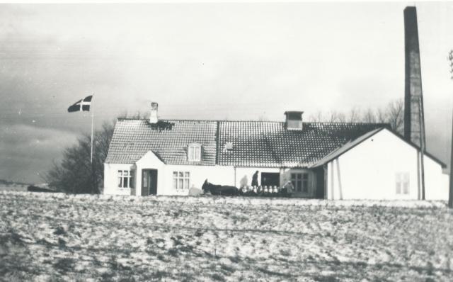Andelsmejeriet Søbjerg - nytårsdag 1941 (B5905)
