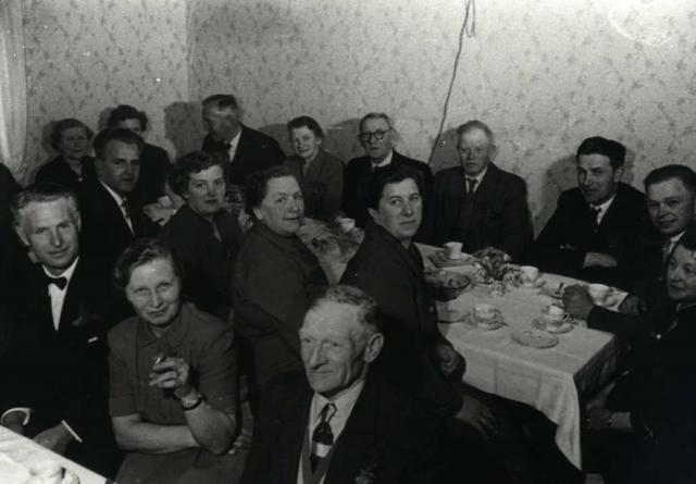 Konfirmationsfest - Stenstrup - 1957 (B407)