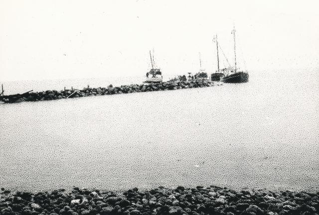 Anlæggelse af mole - 1965 (B6245)
