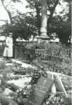 Willemoesmonumentet på Odden Kirkegård - ca. 1920 (B6454)