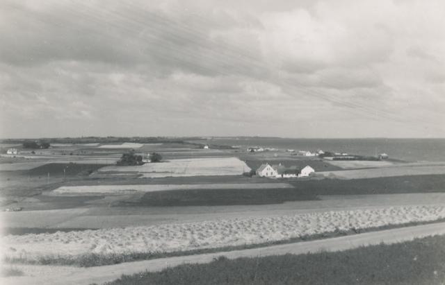 Udsigt fra Ebbeløkke over Sjællands Odde - 1945 (B6508)