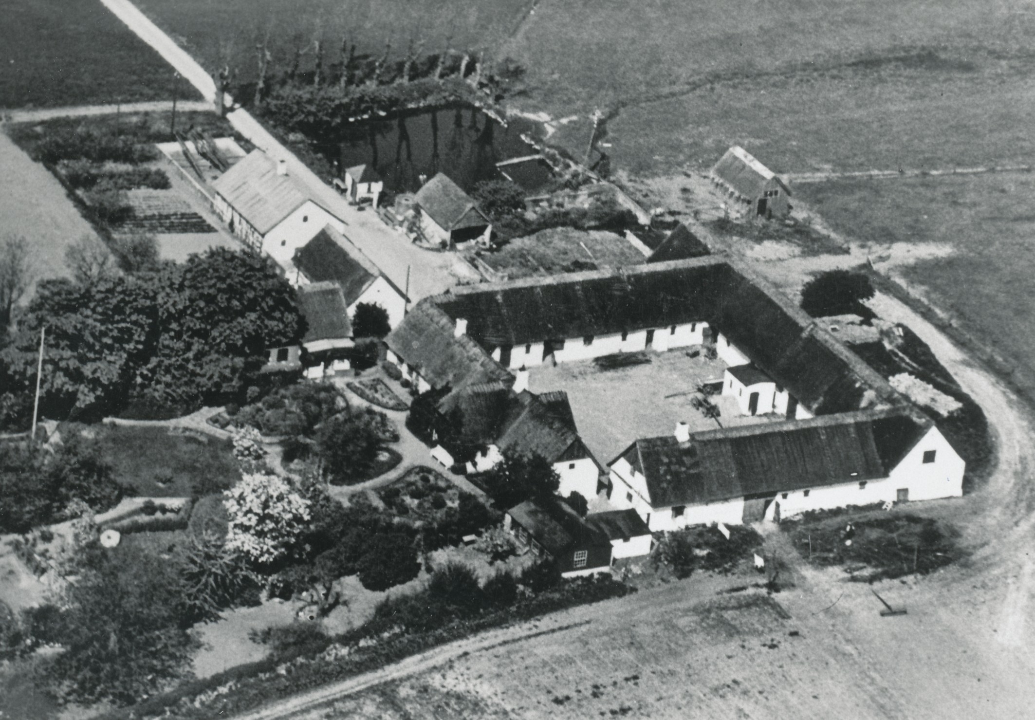 Bøgebjerggård i Hølkerup - ca. 1955 (B6624)