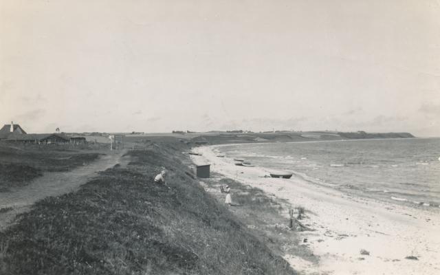 Strand ved Sejerø Bugt - 1955 (B6705)