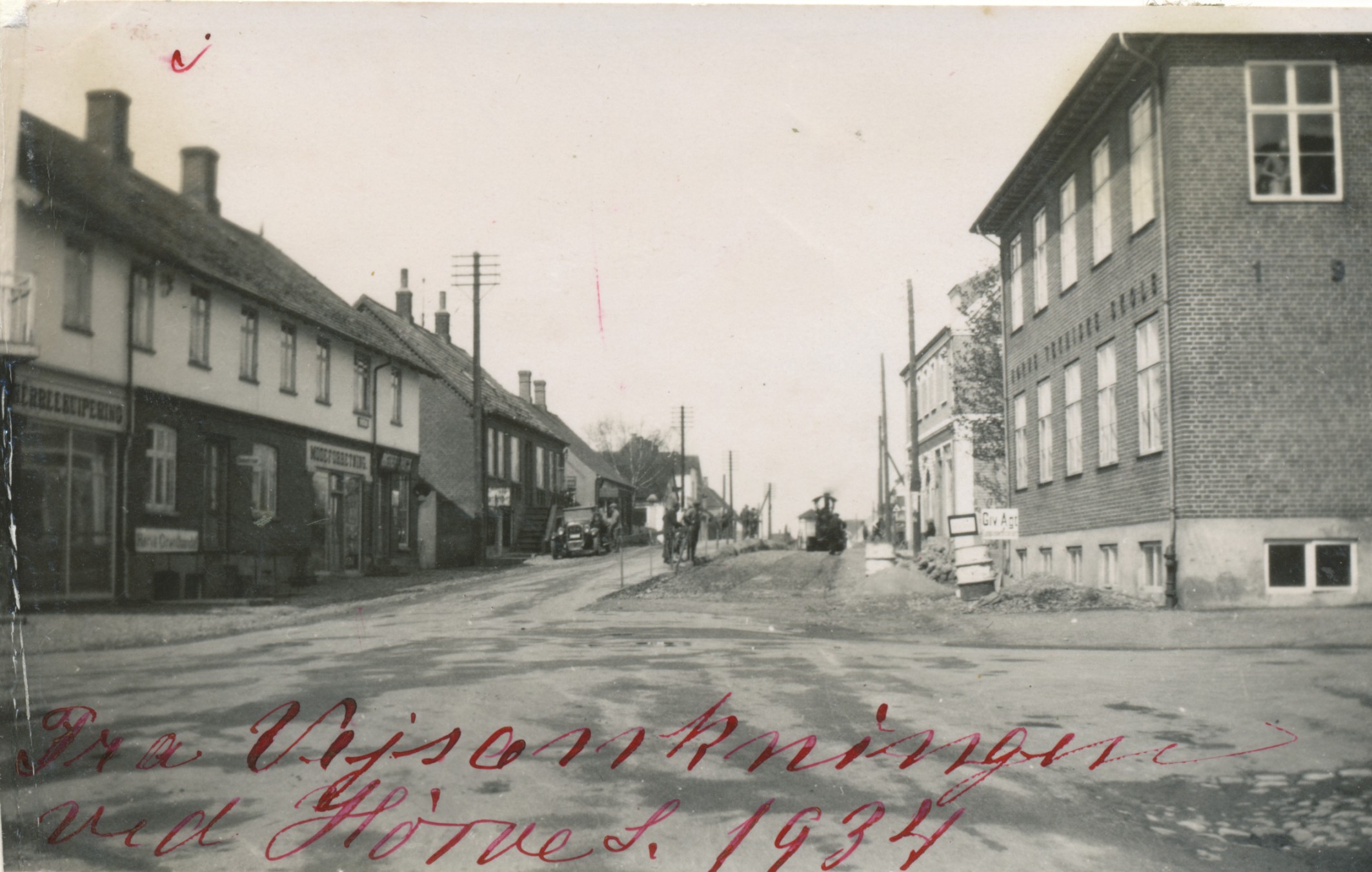 Stationskrydset, Hørve - 1934 (B6617)