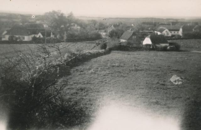 Udsigt over Stenstrup - ca. 1935 (B6768)