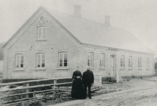 Stenstrup Friskole - ca. 1890 (B6788)