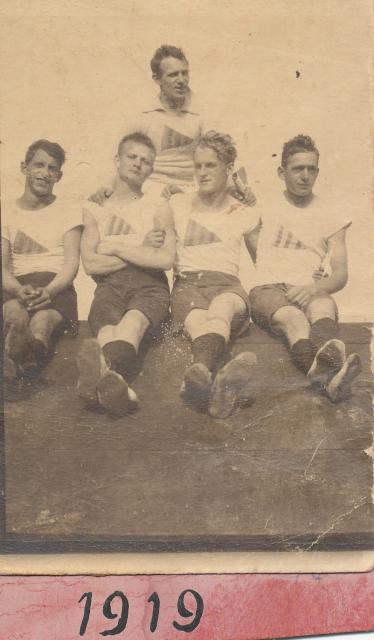 Hold fra Nykøbing Roklub - 1919 (B6877)