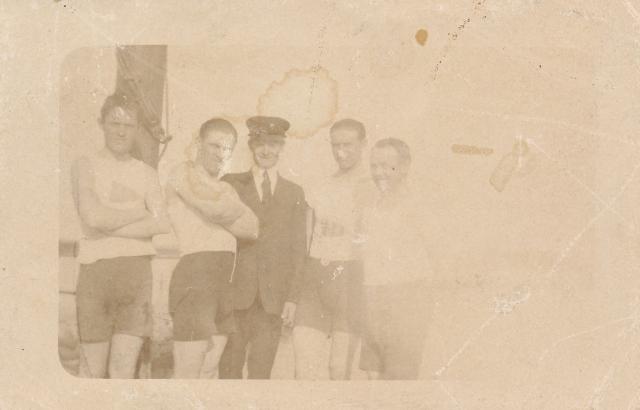 Roere fra Nykøbing Roklub - 1919 (B6880)
