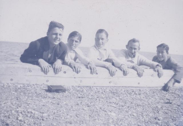 Roere fra Nykøbing Roklub - 8. juli 1917 (B6906)