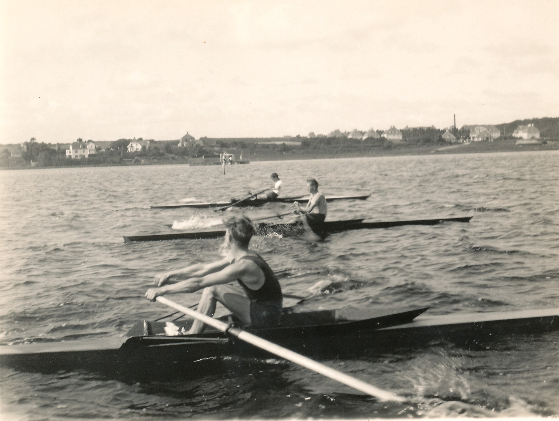 Sculler-roere til kaproning - 17. august 1930 (B6912)