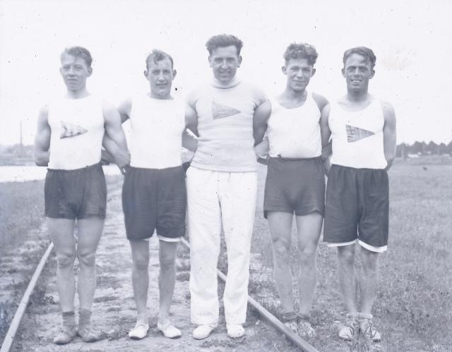 Herrehold fra Nykøbing Roklub - 1931 (B6919)