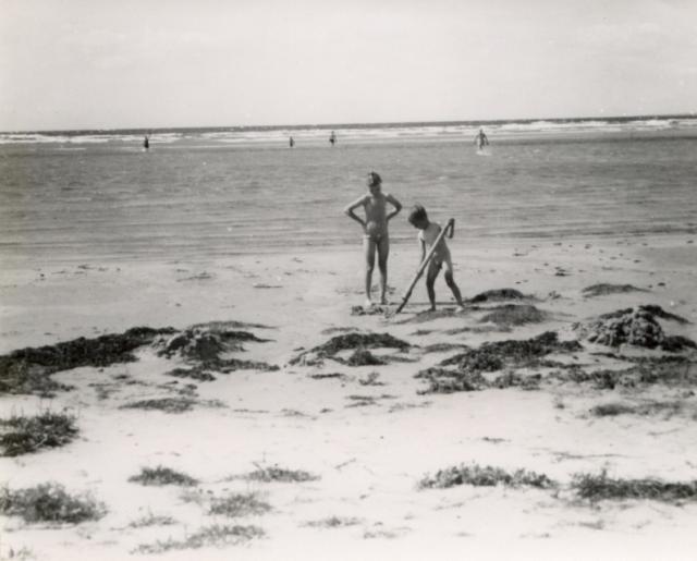 Badeliv ved Sejerøbugten - Vig Lyng - 1950 (B505)