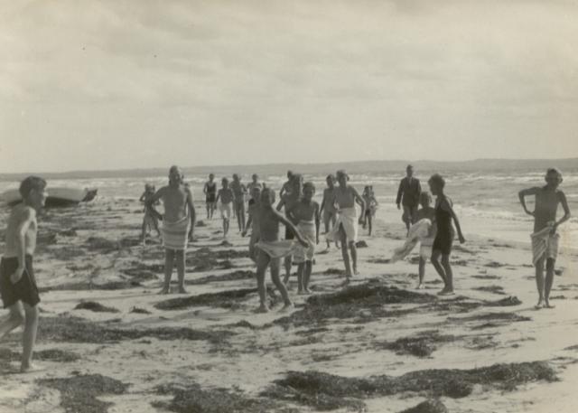 Badeliv ved Sejerøbugten - Vig Lyng - 1950 (B511)