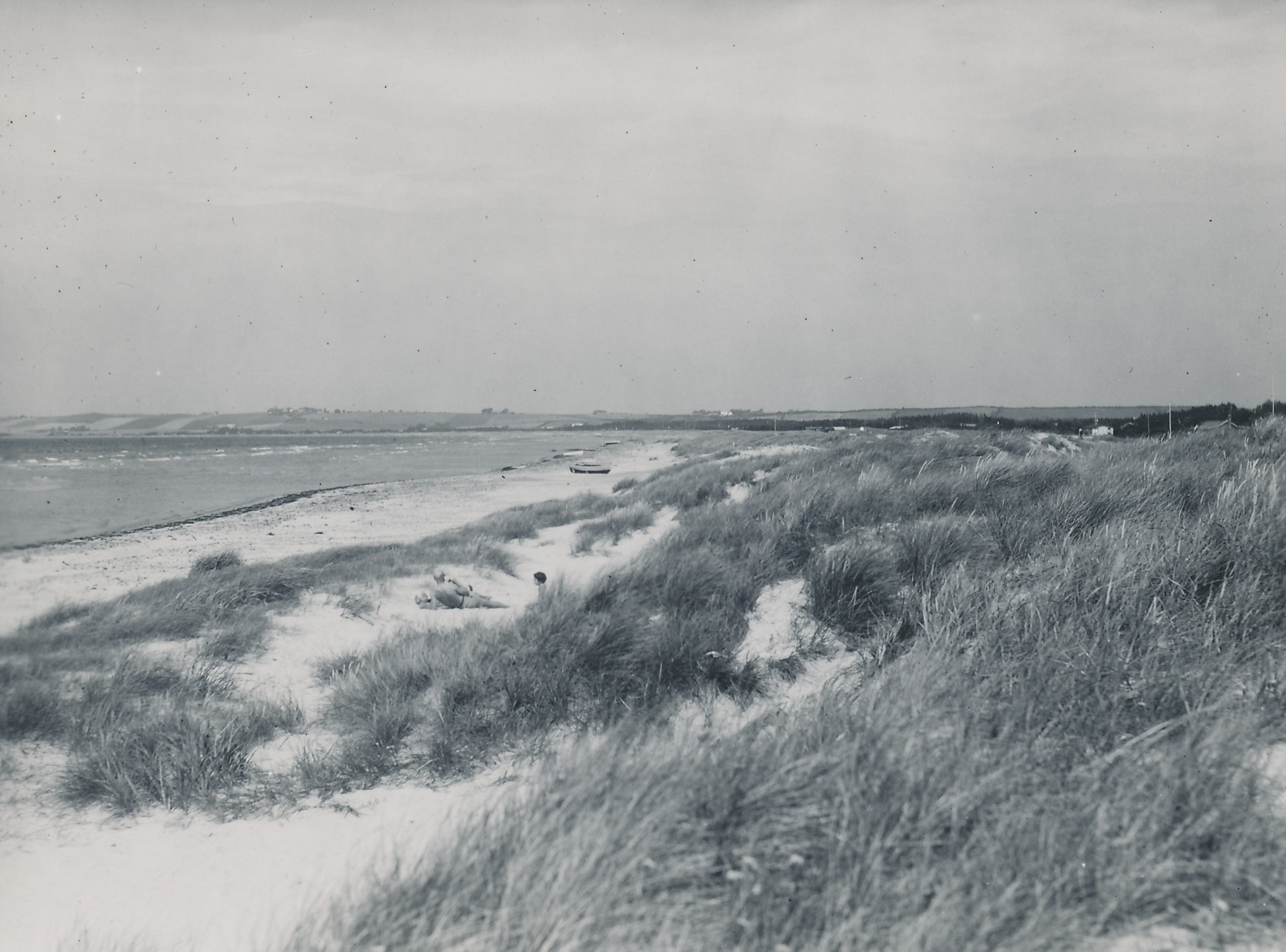 Stranden ved Sejerø Bugt - 1950'erne (B7239)