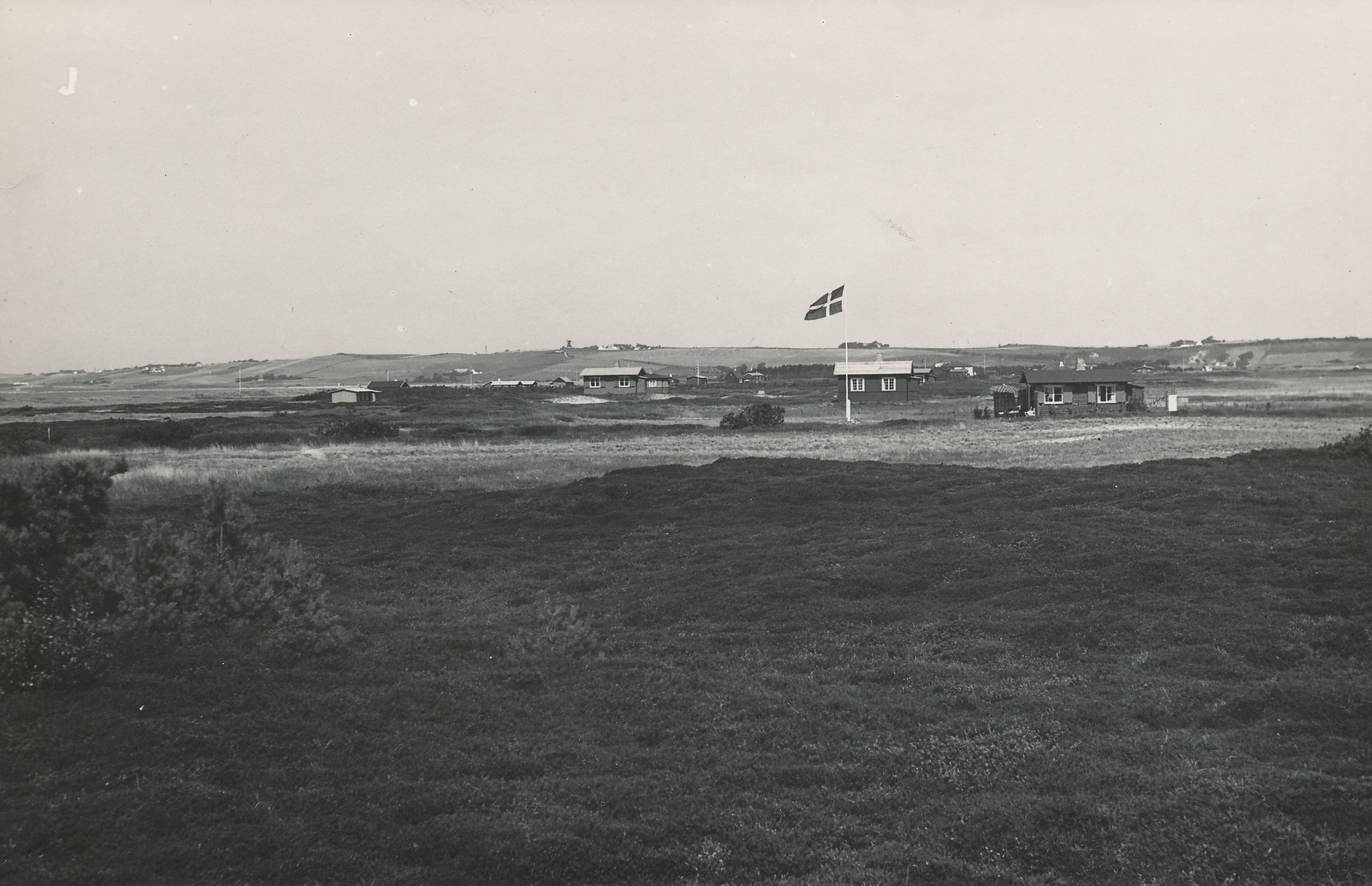 Sommerhuse på Tengslemark Lyng - 1950 (B7241)