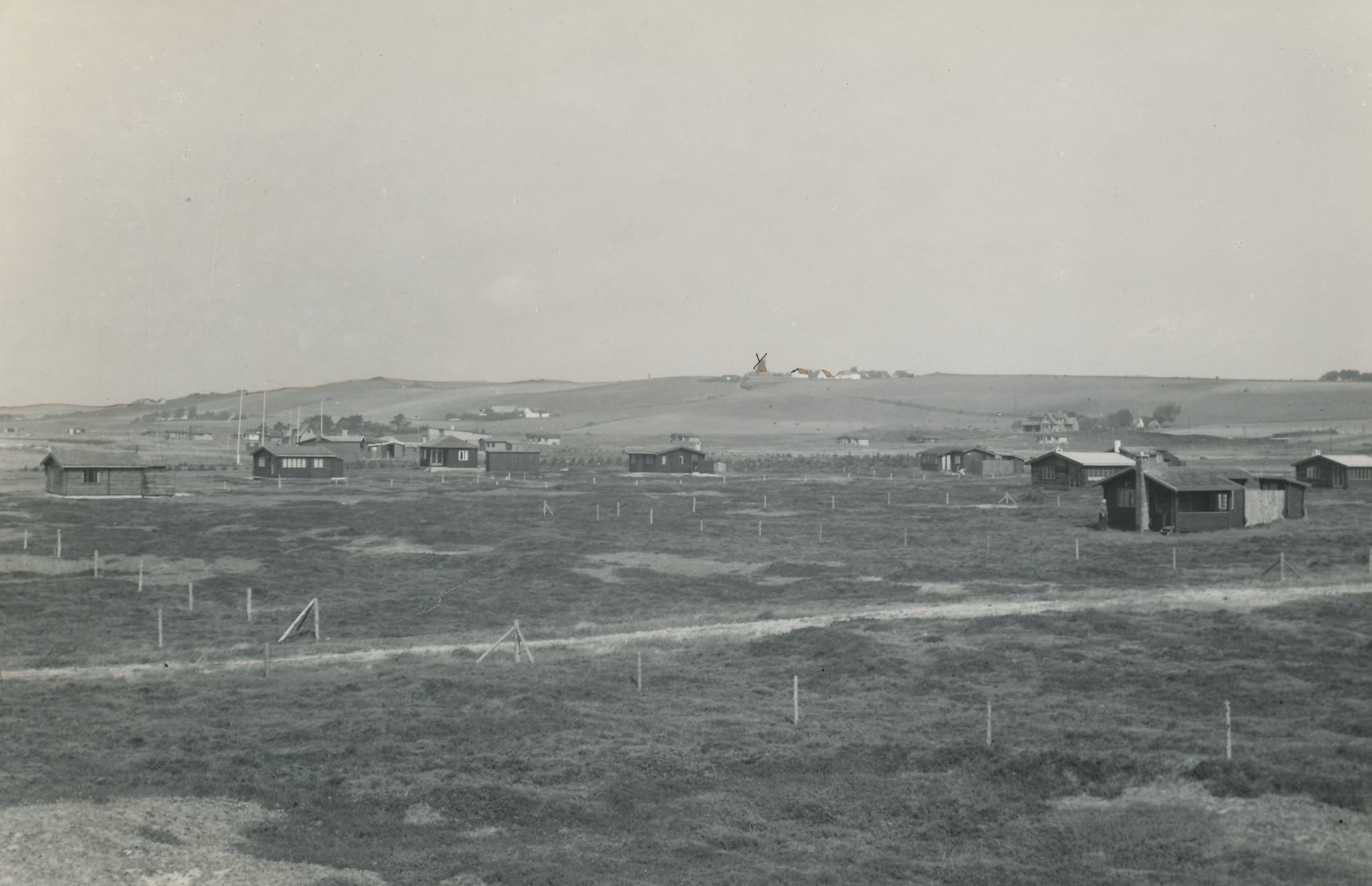 Sommerhuse på Tengslemark Lyng - 1950 (B7242)