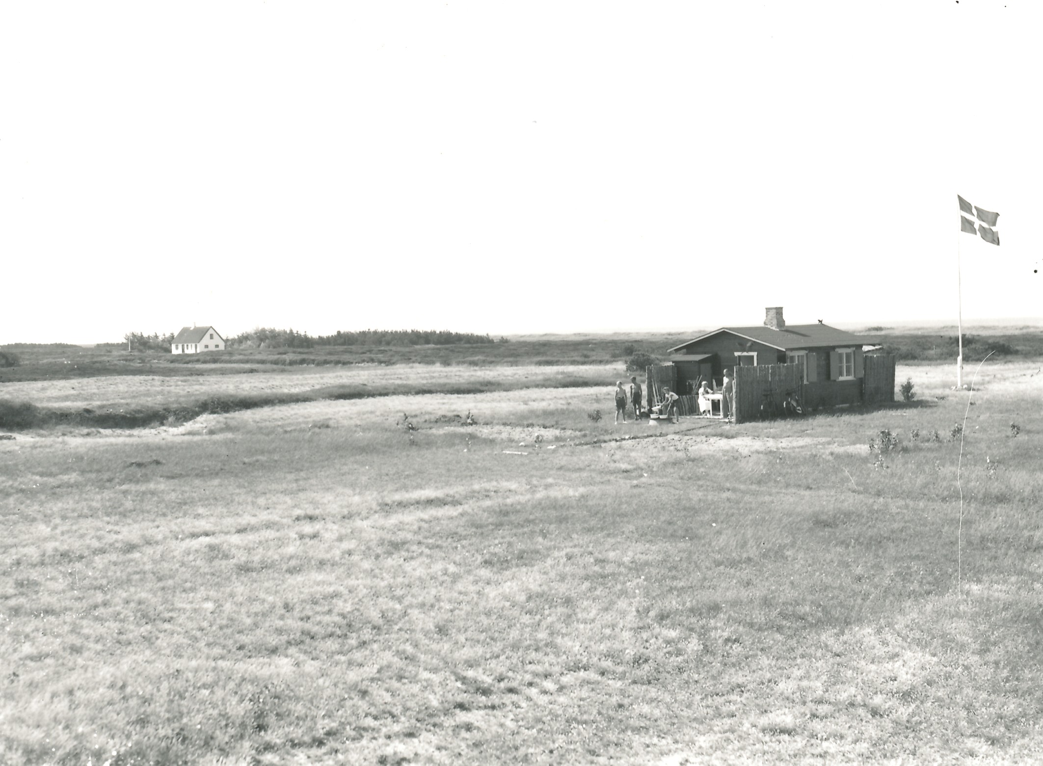 Sommerhus på Lyngen - 1940'erne (B7247)