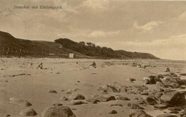 Lumsaas Nordstrand ved Ellehøjgaard - 1930'erne (B516)