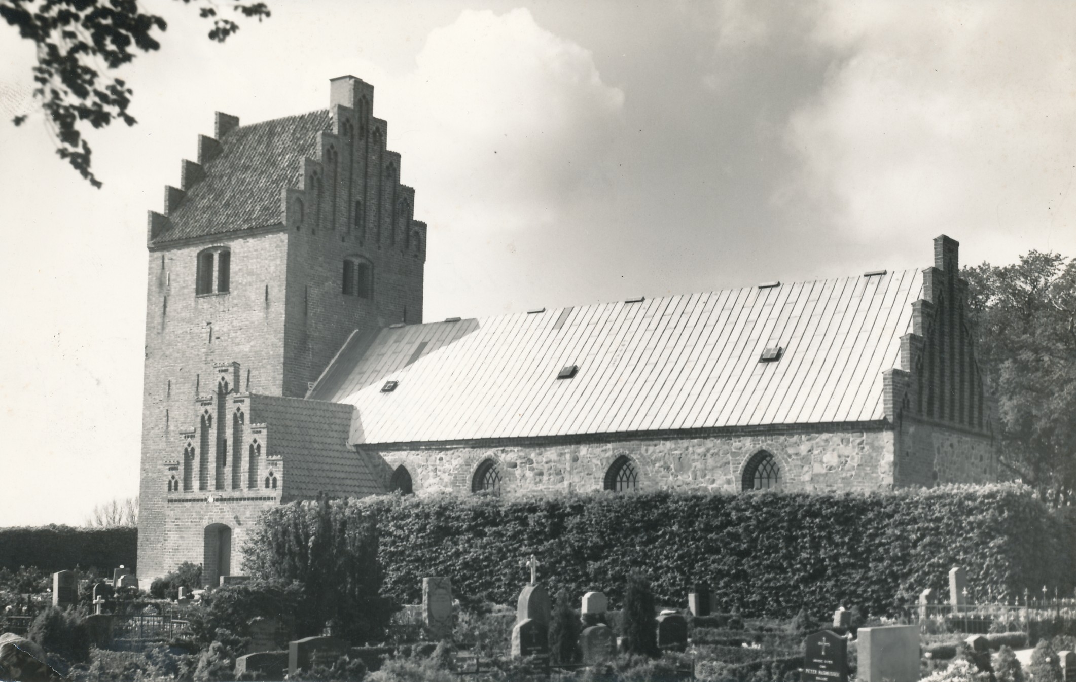 Egebjerg Kirke - ca. 1930 (B7273)