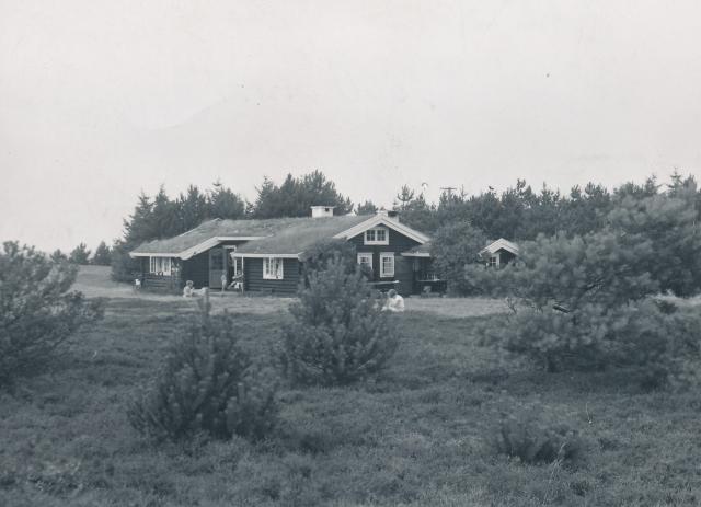 "Blokhuset" på Jyderup Lyng - 1940'erne (B7294)
